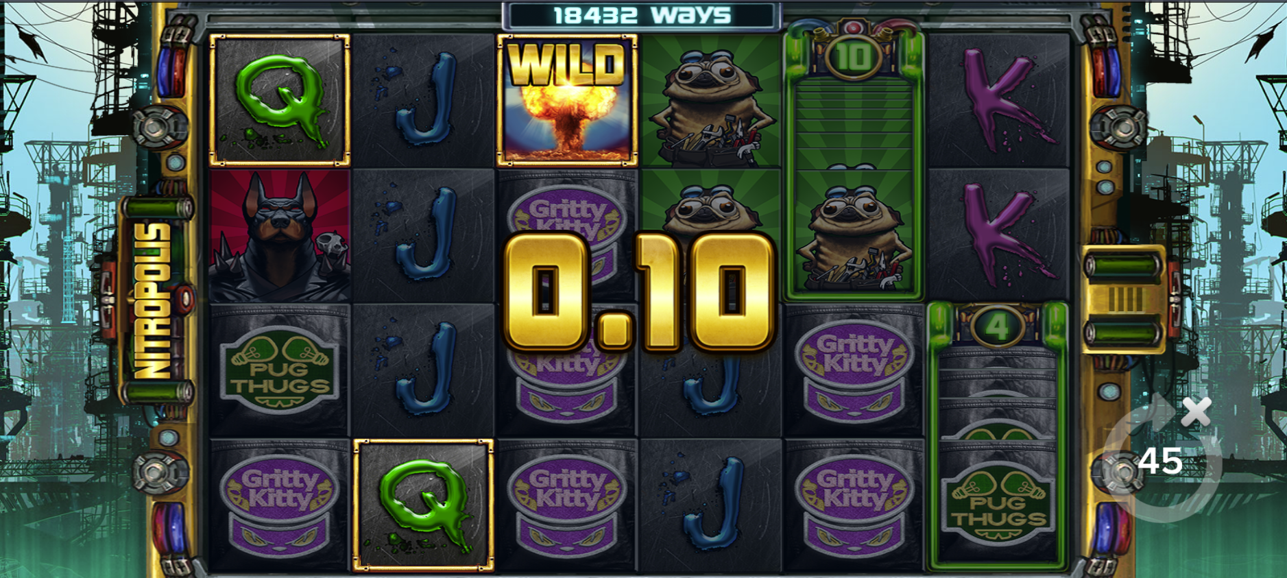 Nitropolis slot